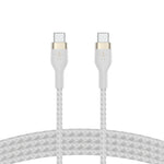 Belkin BOOST↑CHARGE PRO Flex USB cable 1 m USB 2.0 USB C White Belkin