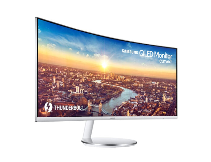Samsung C34J791WTR computer monitor 86.4 cm (34) 3440 x 1440 pixels UltraWide Quad HD QLED Grey