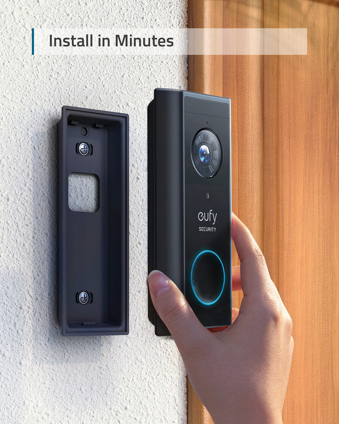 Eufy T82101W1 doorbell kit Black