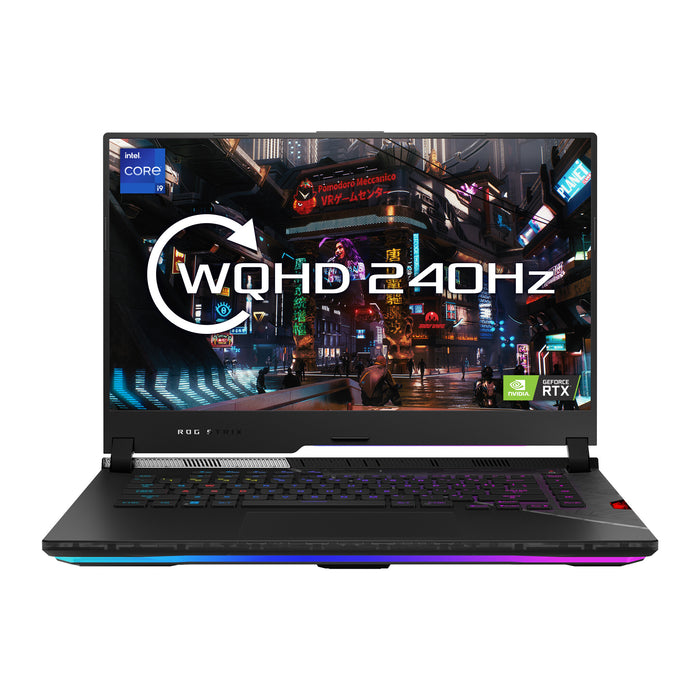 ASUS ROG Strix SCAR 15 G533ZW-LN148W Laptop 15.6 Wide Quad HD Intel® Core™ i9 i9-12900H 16 GB DDR5-SDRAM 2 TB SSD NVIDIA GeForce RTX 3070 Ti Wi-Fi 6E (802.11ax) Windows 11 Home Black