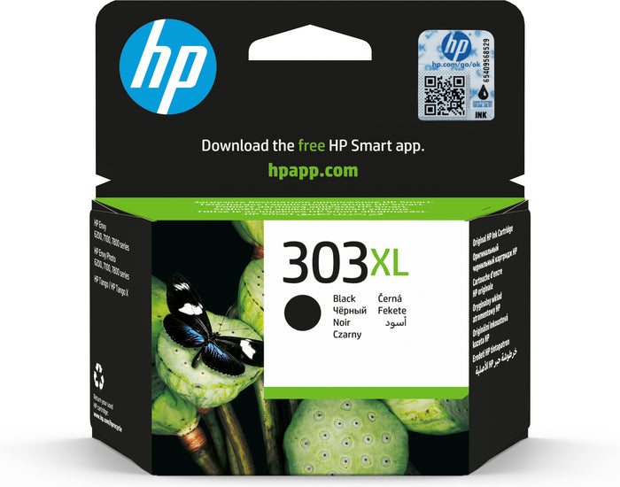 HP 303XL High Yield Black Original Ink Cartridge