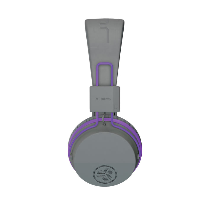 JLab JBuddies Kids Wireless Headphones - Grey/ Purple JLAB