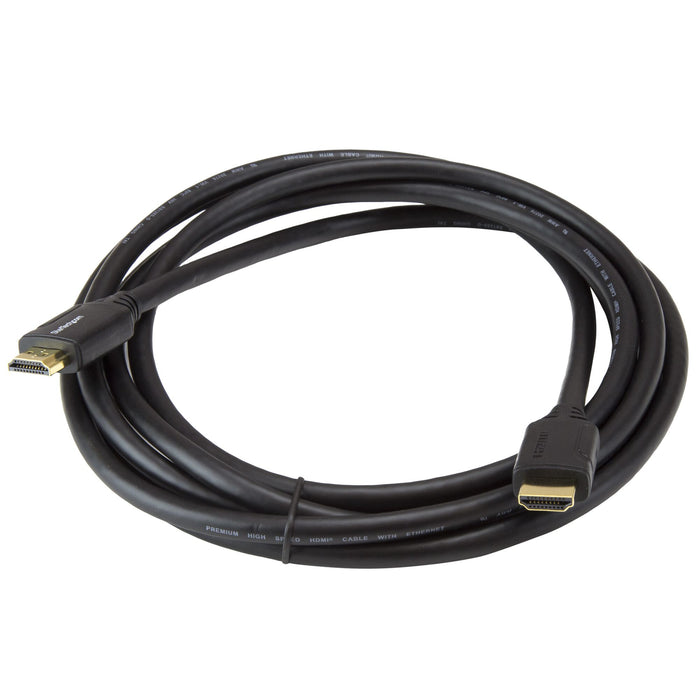 StarTech.com Premium High Speed HDMI Cable with Ethernet - 4K 60Hz - 3 m (10 ft.)