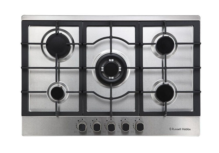 Russell Hobbs RH75GH602SS hob Stainless steel Built-in Gas 5 zone(s)