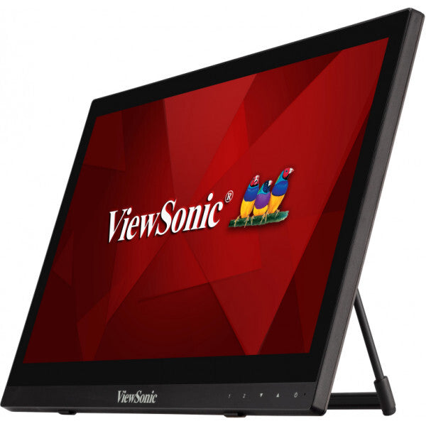 Viewsonic TD1630-3 computer monitor 39.6 cm (15.6) 1366 x 768 pixels HD LCD Touchscreen Multi-user Black