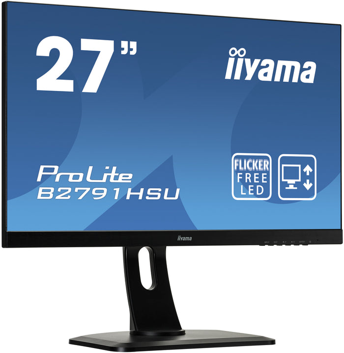 iiyama ProLite B2791HSU-B1 LED display 68.6 cm (27) 1920 x 1080 pixels Full HD Black