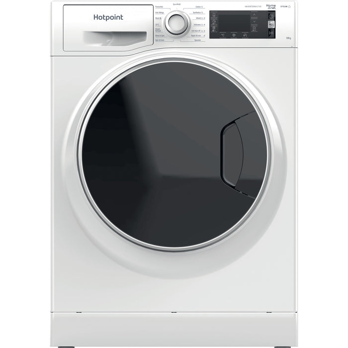 Hotpoint NLLCD 1046 WD AW UK N washing machine Front-load 10 kg 1400 RPM White