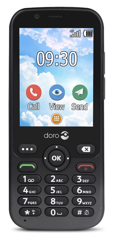 Doro 7010 7.11 cm (2.8) 112 g Graphite Feature phone DORO