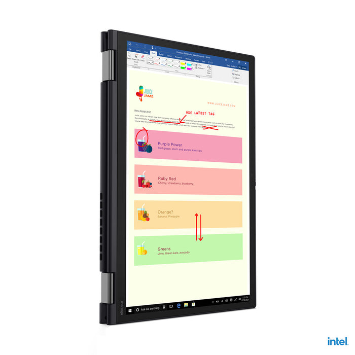 Lenovo ThinkPad X13 Yoga Intel® Core™ i5 i5-1135G7 Hybrid (2-in-1) 33.8 cm (13.3) Touchscreen WQXGA 8 GB LPDDR4x-SDRAM 256 GB SSD Wi-Fi 6 (802.11ax) Windows 10 Pro Black