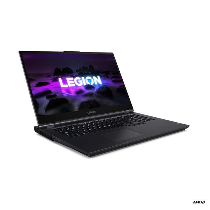 Lenovo Legion 5 AMD Ryzen™ 5 5600H Laptop 43.9 cm (17.3) Full HD 8 GB DDR4-SDRAM 512 GB SSD NVIDIA GeForce RTX 3060 Wi-Fi 6 (802.11ax) Windows 10 Home Black