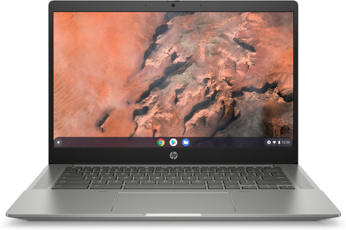 HP Chromebook 14b-ns0005na 35.6 cm (14) Full HD AMD Athlon Silver 3050C 4 GB DDR4-SDRAM 64 GB eMMC Wi-Fi 6 (802.11ax) ChromeOS Silver