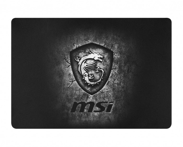 MSI AGILITY GD20 Pro Gaming Mousepad 320mm x 220mm, Pro Gamer ultra-smooth textile surface, Iconic Dragon design, Anti-slip and shock-absorbing rubber base