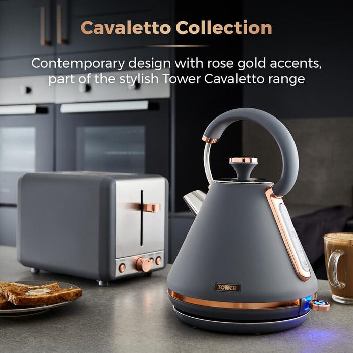 Tower Cavaletto 3KW 1.7 Litre Pyramid Kettle