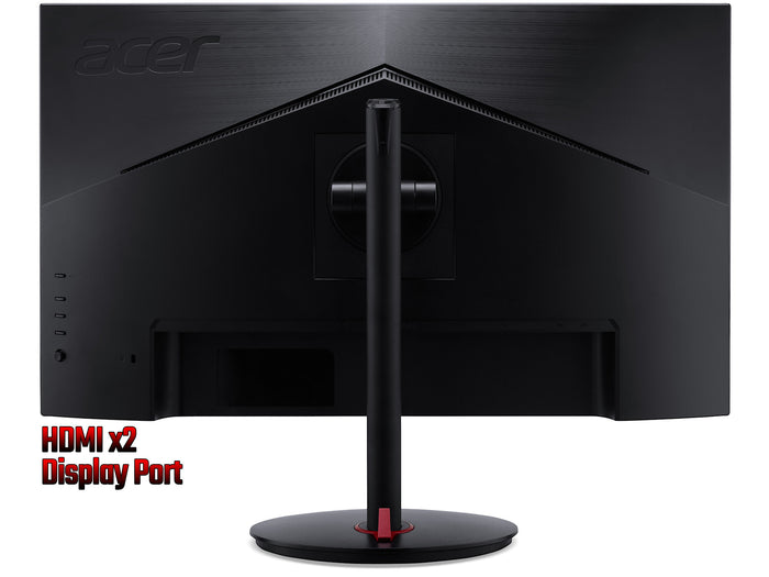 Acer NITRO XV2 Nitro XV242Y Pbmiiprx 23.8 Full HD(1920 x 1080)IPS Zero-Frame FreeSync Premium & G-SYNC Compatible Gaming Monitor, Up to 165Hz Refresh Rate, Up to 0.5ms(1 x Display Port, 2 x HDMI 2.0 Ports) Acer