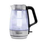 Morphy Richards 108010 electric kettle 1.5 L 3000 W Black, Blue, Transparent