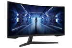 Samsung Odyssey G55T computer monitor 86.4 cm (34) 3440 x 1440 pixels UltraWide Quad HD LED Black