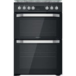 Hotpoint HDM67G9C2CB/UK Freestanding cooker Electric Gas Black