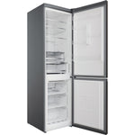 Hotpoint H9X 94T SX fridge-freezer Freestanding 367 L C Graphite