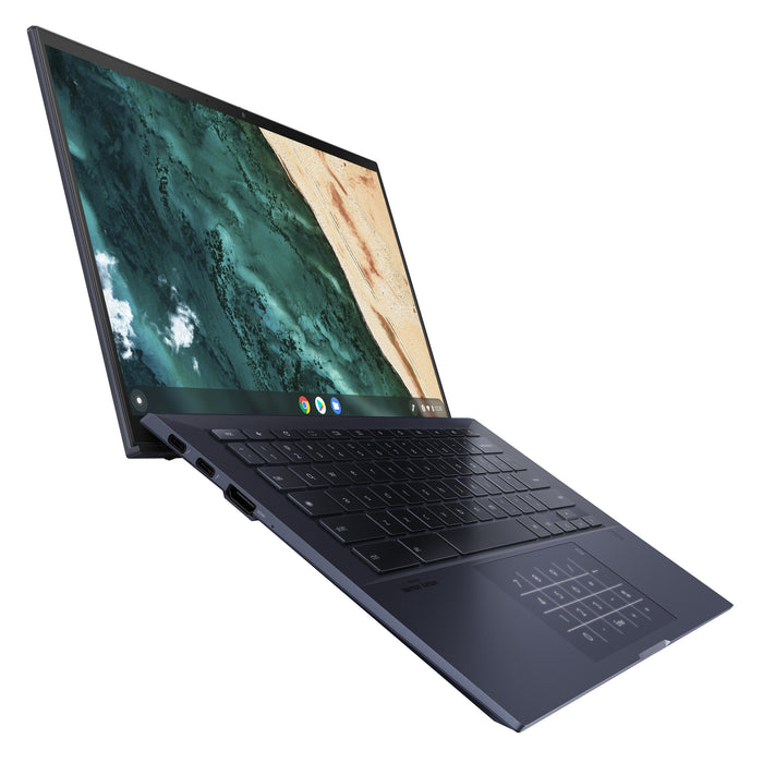 ASUS Chromebook CX9 CB9400CEA-KC0200 35.6 cm (14) Full HD Intel® Core™ i5 i5-1135G7 8 GB LPDDR4x-SDRAM 256 GB SSD Wi-Fi 6 (802.11ax) ChromeOS Black