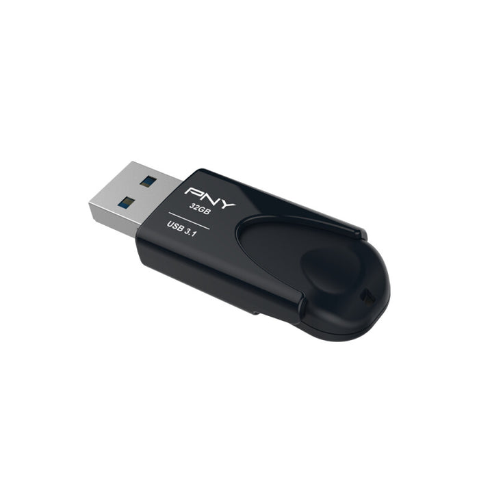 PNY Attache 4 USB flash drive 32 GB USB Type-A 3.2 Gen 1 (3.1 Gen 1) Black PNY