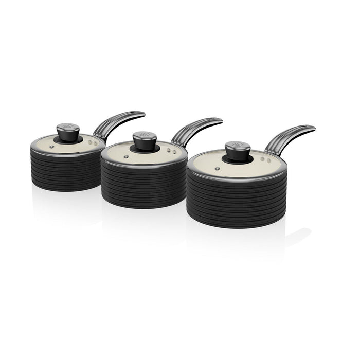 Swan Retro pan set 3 pc(s)