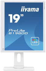 iiyama ProLite B1980D-W1 LED display 48.3 cm (19) 1280 x 1024 pixels SXGA White