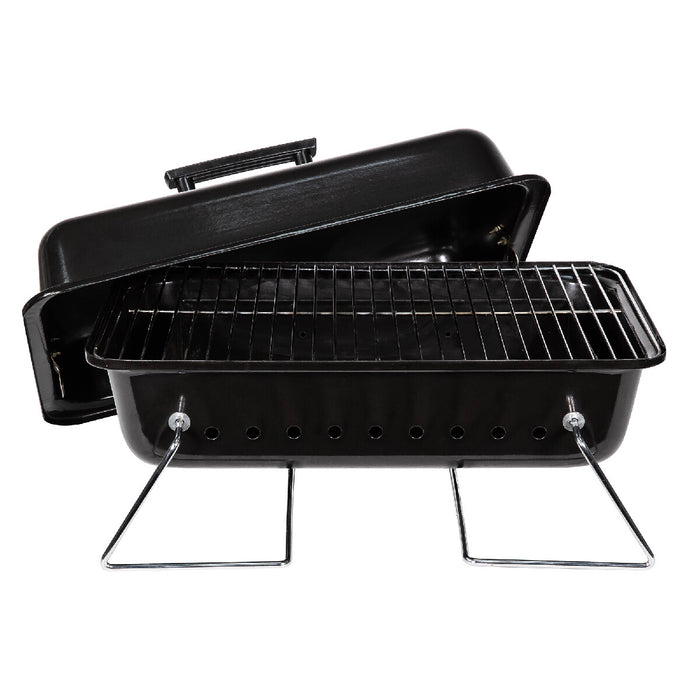George Foreman GFPTBBQ1003B outdoor barbecue/grill Tabletop Charcoal (fuel) Black