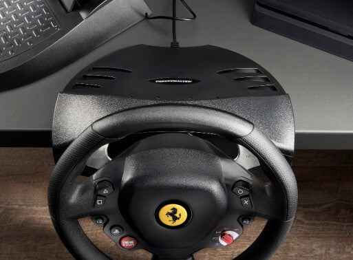 Thrustmaster T80 Ferrari 488 GTB Edition Black Steering wheel + Pedals Digital PC, PlayStation 4, PlayStation 5