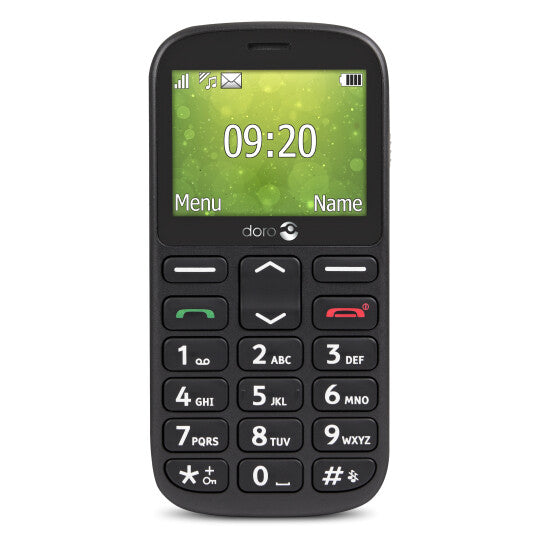 Doro 1360 6.1 cm (2.4) 96 g Black Feature phone