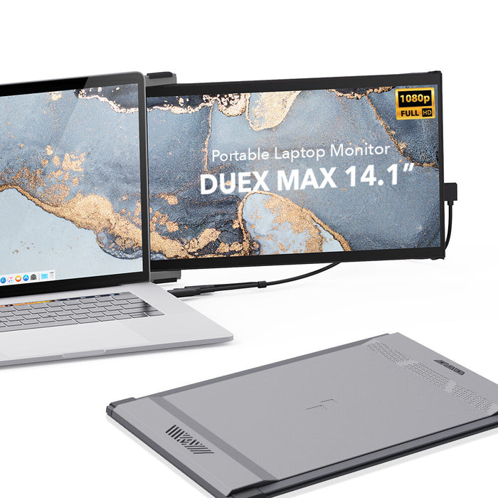 Mobile Pixels DUEX Max computer monitor 35.8 cm (14.1) 1920 x 1080 pixels Full HD LCD Grey