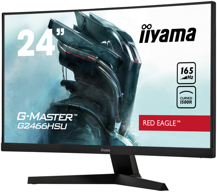 iiyama G-MASTER G2466HSU-B1 LED display 59.9 cm (23.6) 1920 x 1080 pixels Full HD Black