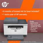 HP LaserJet HP MFP M234sdwe Printer, Black and white, Printer for Home and home office, Print, copy, scan, HP+; Scan to email; Scan to PDF