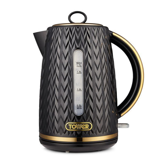 Tower Empire electric kettle 1.7 L 3000 W Black Tower