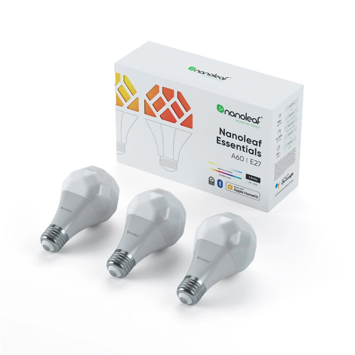 Nanoleaf NL45-0800WT240E27-3PK LED bulb E27 A