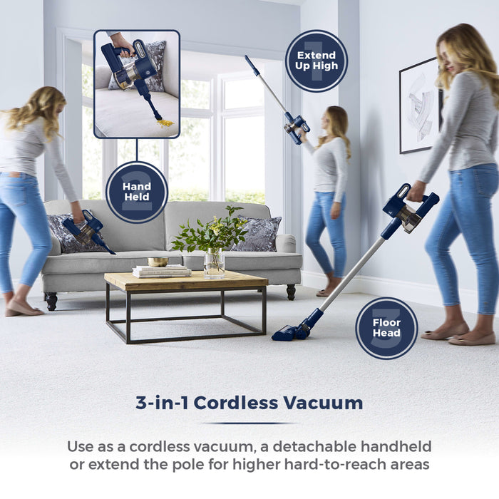 Tower T513008 VL35 Plus Anti Tangle Cordless 3-in-1 Vacuum Cleaner