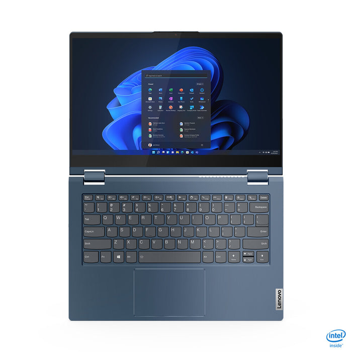 Lenovo ThinkBook 14s Yoga G2 IAP Intel® Core™ i7 i7-1255U Hybrid (2-in-1) 35.6 cm (14) Touchscreen Full HD 16 GB DDR4-SDRAM 512 GB SSD Wi-Fi 6 (802.11ax) Windows 11 Pro Blue