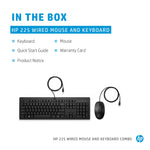 HP 225 Wired Mouse and Keyboard Combo