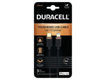 Duracell USB9012A lightning cable Black