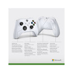 Microsoft Xbox Wireless Controller White Bluetooth/USB Gamepad Analogue / Digital Xbox Series S, Xbox Series X, Xbox One, Xbox One S, Xbox One X Microsoft