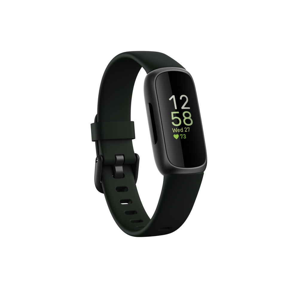 Fitbit Inspire 3 Black activity tracker with band silicone midnight zen wrist size up to 221 mm Bluetooth Comet