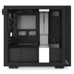 NZXT H210i Matte White Mini Tower Black, White