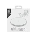 Juice Pad Smartphone White USB Wireless charging Indoor Juice