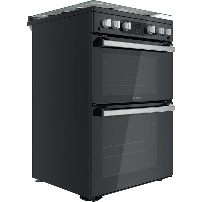 Hotpoint HDM67G0C2CB/UK Freestanding cooker Gas Black