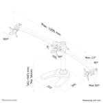 Neomounts monitor desk mount