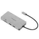 Targus DOCK423EU laptop dock/port replicator Wired USB 3.2 Gen 1 (3.1 Gen 1) Type-C Silver