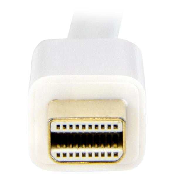 StarTech.com Mini DisplayPort to HDMI Converter Cable - 3 ft (1m) - 4K - White