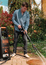 Black & Decker BXPW2500DTS-E pressure washer Compact 850 l/h 2500 W Black, Orange Black + Decker