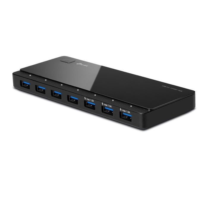 TP-Link UH700 interface hub USB 3.2 Gen 1 (3.1 Gen 1) Micro-B 5000 Mbit/s Black