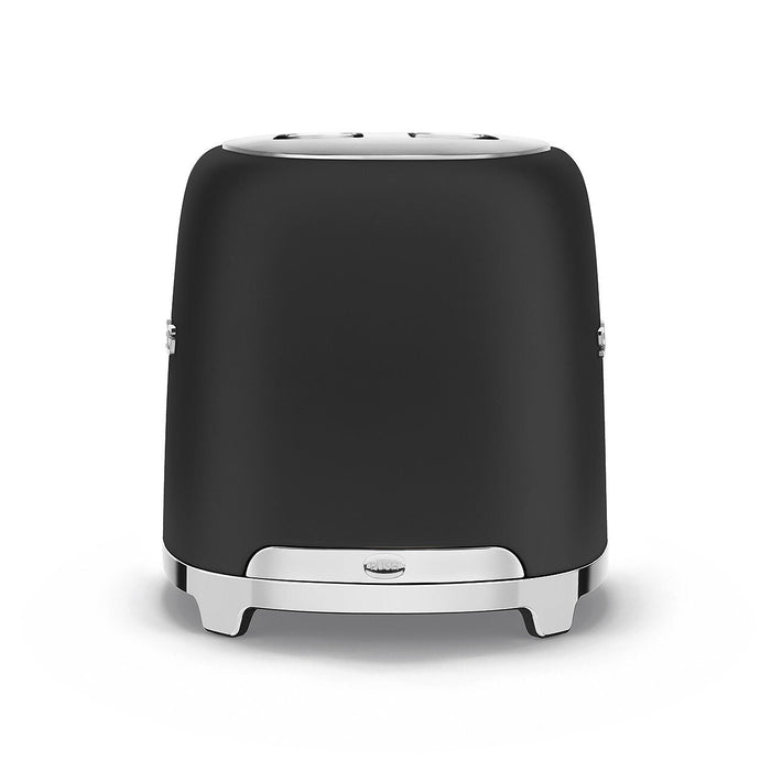 Smeg TSF01BLMUK toaster 6 2 slice(s) 950 W Black, Stainless steel Smeg