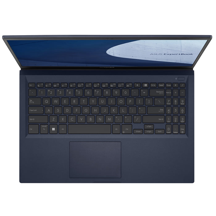 ASUS ExpertBook B1 B1500CEAE-BQ2778X Laptop 39.6 cm (15.6) Full HD Intel® Core™ i5 i5-1135G7 8 GB DDR4-SDRAM 256 GB SSD Wi-Fi 6 (802.11ax) Windows 11 Pro Black